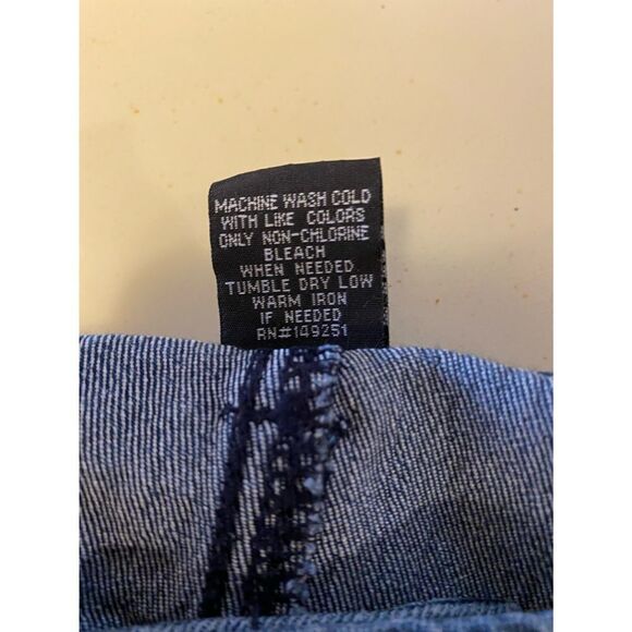 BACCINI Distressed Denim Raw Hem Skirt 10P - Picture 5 of 10